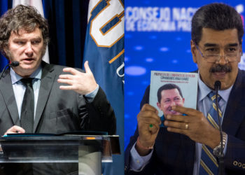 El Gobierno de Argentina ironizó sobre el «atrevimiento» de Maduro «de insultar» a Milei