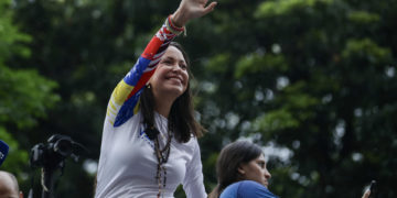 María Corina Machado pide a los venezolanos en el exterior organizarse para los comicios