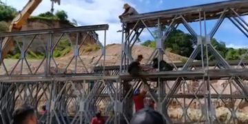 El Vigía: Puente sobre el río Onia muestra avances importantes