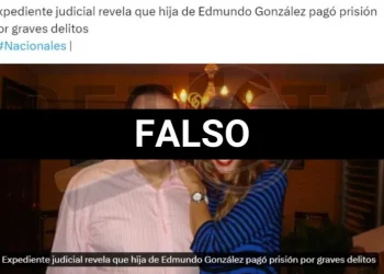 Hija de Edmundo González Urrutia no pagó prisión ni cometió «graves delitos»