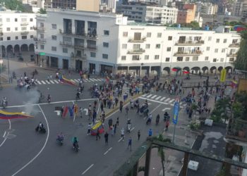 Funcionarios del Estado sofocaron manifestaciones en distintas zonas de Caracas