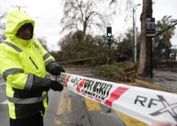 Lluvias en Chile dejan más de un millon de hogares sin electricidad en las últimas horas