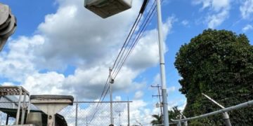 Alcaldía de Sucre inició mejoramiento del alumbrado público en diversos sectores