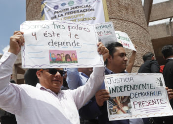 Jueces y magistrados en México declaran la suspensión de actividades en el Poder Judicial