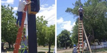El Vigía: Alcaldía rehabilitó semáforo en la Don Pepe Rojas tras robo de cableado eléctrico