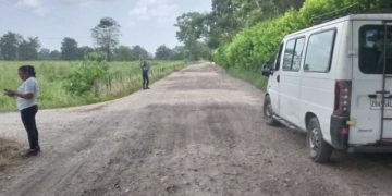 Alcaldía de Obispo Ramos rehabilitó vía agrícola entre Guayabones y Ranchería