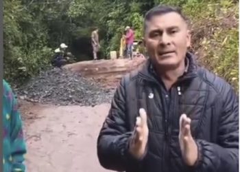 Alcaldía de Arzobispo Chacón trabajan para rehabilitar el tránsito vehicular entre Canaguá y Mucuchachí