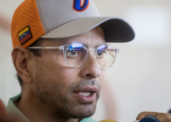 Capriles considera «urgente» una negociación para resolver la crisis política en Venezuela