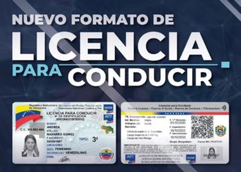 INTT implementa nuevo formato para la licencia de conducir