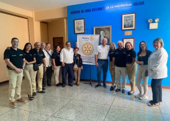 Rotary Club Valera recibe visita del Gobernador del Distrito 4380 de Rotary Internacional