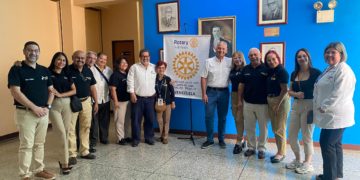 Rotary Club Valera recibe visita del Gobernador del Distrito 4380 de Rotary Internacional