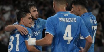 3-0. ‘Kvara’ brilla, Simeone sentencia y el Nápoles vuelve a sonreír