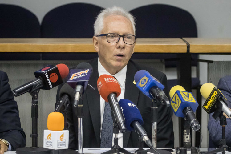 Fotografía de archivo del presidente de la Confederación Venezolana de Industriales (Conindustria), Luigi Pisella, EFE/ Miguel Gutierrez