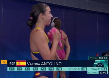 Valeria Antolino clasificó a semifinales de los clavados olímpicos