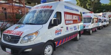 Mérida cuenta con seis ambulancias nuevas