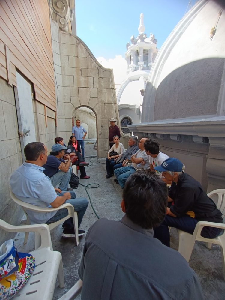 Reparaciones del edificio de la Catedral de Mérida están siendo registradas para la posteridad