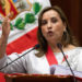 Perú «jamás estará del lado de dictaduras», dice la presidenta Boluarte sobre Venezuela