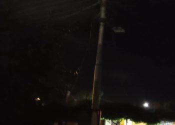 En total oscuridad calles de El Trompillo parroquia Valmore Rodríguez de Sucre
