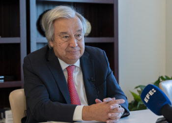 Guterres habla con Maduro y le expresa su preocupación por la violencia postelectoral