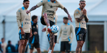 Sin Messi ni Di María, Argentina estrena el bicampeonato de América ante Chile