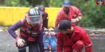 Derrape de moto deja un herido un San Rafael de Boconó