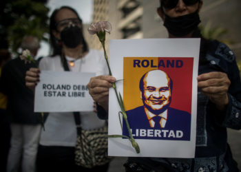 Voluntad Popular exige la libertad de Roland Carreño, detenido desde hace un mes