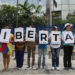 Antichavistas protestan contra el resultado electoral tras dos meses de las presidenciales