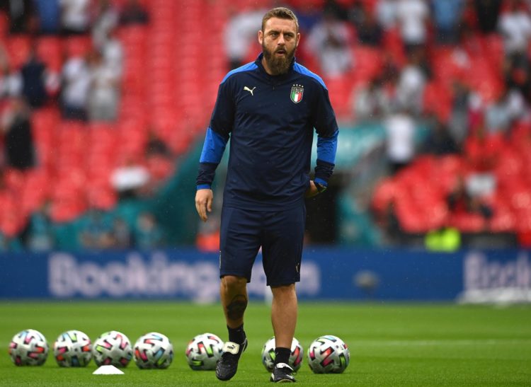 Daniele De Rossi en una imagen de archivo con la selección italiana. EFE/EPA/Andy Rain / POOL