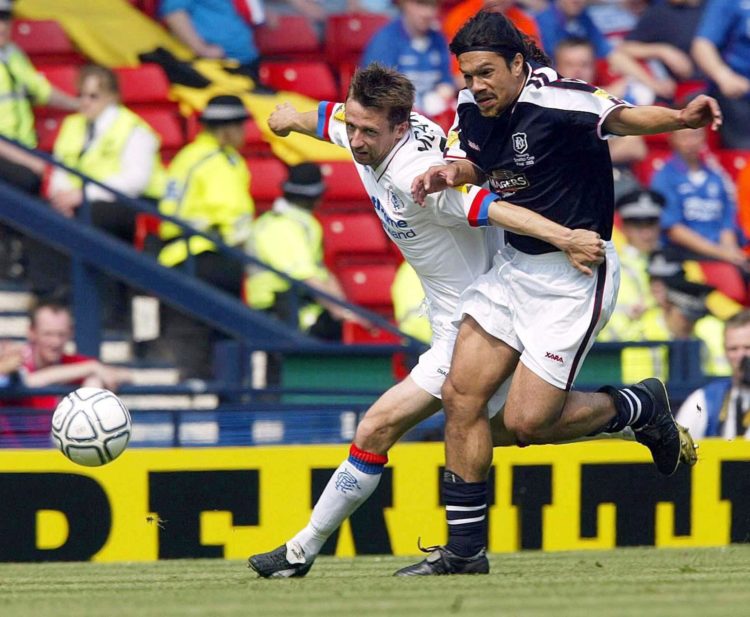 Fotografía de archivo del exfutbolista argentino del Dundee escocés Fabián Caballero. EFE/Owen Humphreys/Prohíbido su uso en el Reino Unido