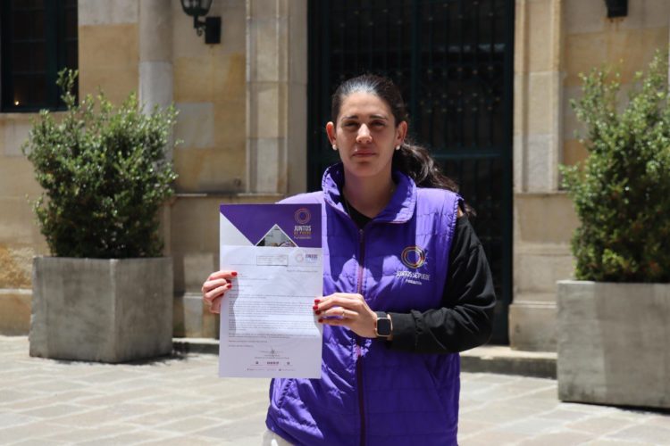 Ana Karina García, directora de la Fundación Juntos Se Puede. Foto: cortesía