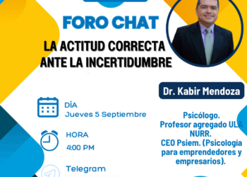 Te invitamos al Foro Chat DLA  «La actitud correcta ante la incertidumbre»