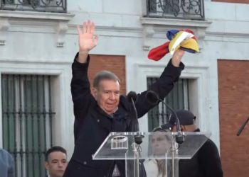 Edmundo González participó en protesta de venezolanos en Madrid