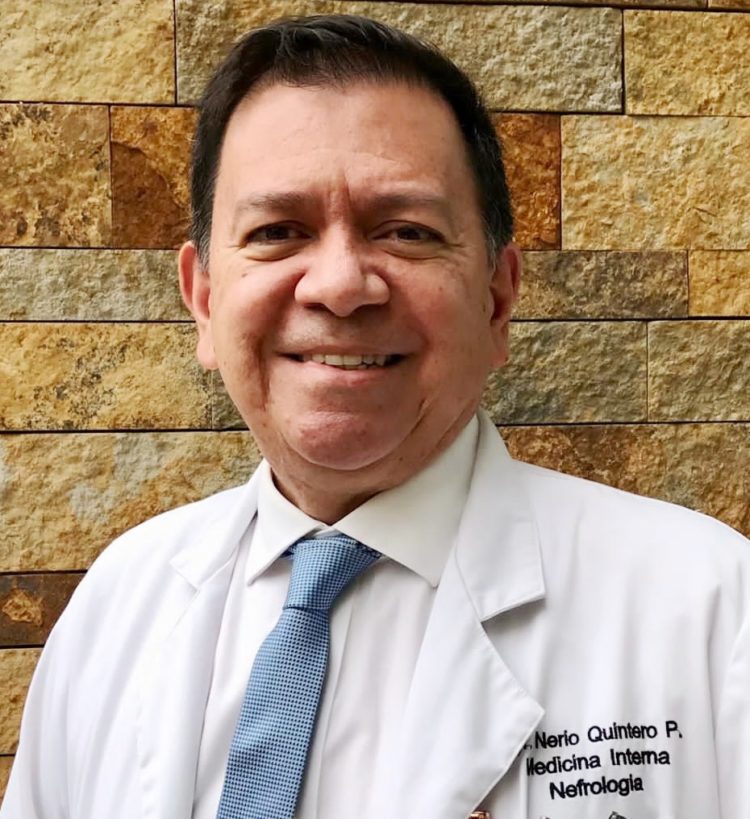 Nerio Felipe Quintero Parra, médico trujillano especialista en Nefrología, nativo de la Mesa de Esnujaque, municipio Urdaneta. (Foto Cortesía)