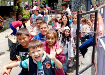 Niños carvajalenses disfrutaron del plan vacacional “Rondas y juegos tradicionales”