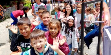 Niños carvajalenses disfrutaron del plan vacacional “Rondas y juegos tradicionales”