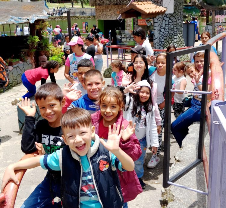 Niños de las cuatro parroquias disfrutaron del plan vacacional “Ruedas y juegos tradicionales” (Fotos Cortesía Luis Huz)