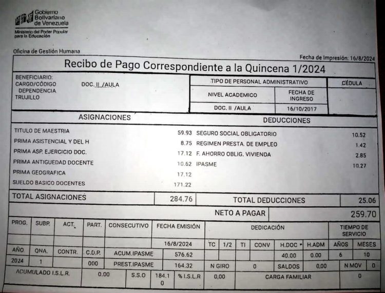 Docentes inician año escolar con “sueldos de hambre y precarias condiciones”