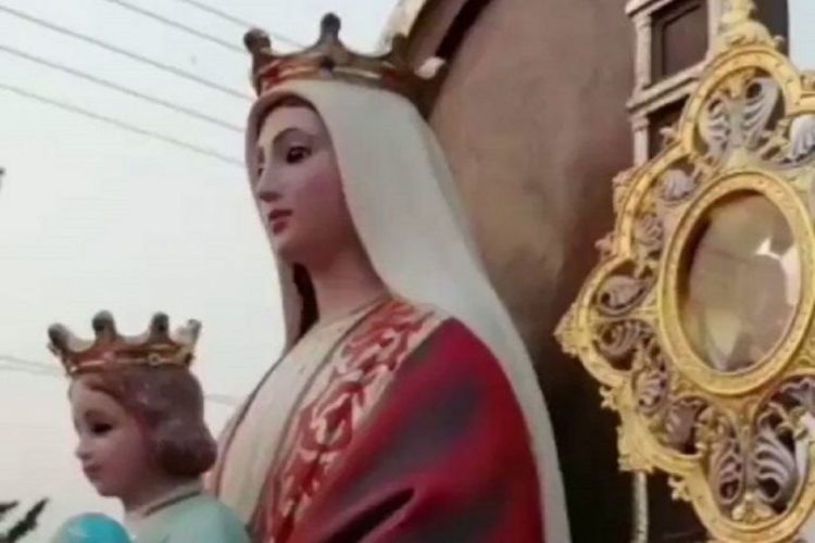 La imagen de Nuestra Señora de Coromoto