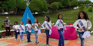 Presentan oficialmente ante la prensa a las candidatas para la «Mini Novia de Trujillo»