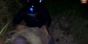 Bomberos rescatan a hombre en estado de ebriedad a orillas del Río Boconó