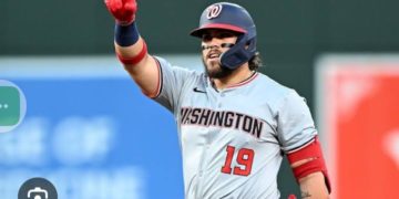 Andrés Chaparro sacó el tercero y fletó tres rayitas con Nacionales de Washington