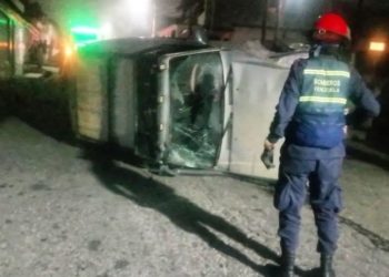 Volcamiento sorprendió a habitantes de Valle Verde en Boconó