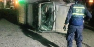 Volcamiento sorprendió a habitantes de Valle Verde en Boconó