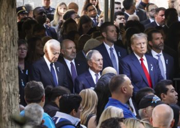 Harris y Trump se reencuentran con un cordial apretón de manos en homenaje a víctimas 11-S