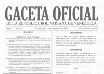 Publicado en Gaceta Oficial decreto de intervención de Bolipuertos