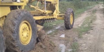 Mejoran vialidad en sector Quebrada Blanca del km 15 de El Vigía