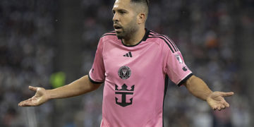 2-1. Alba rescata a un Inter Miami que chocó en múltiples ocasiones con el muro de Guzan