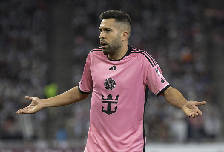 Fotografía de archivo de Jordi Alba del Inter Miami. EFE/Antonio Ojeda