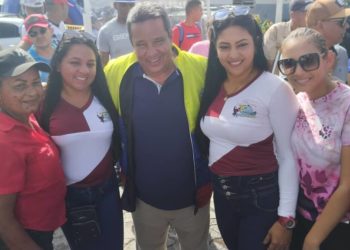 Alcaldía y comunidad en general de La Ceiba se unieron al júbilo por la Vuelta Ciclística