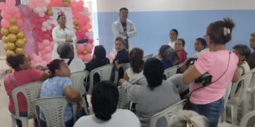 Celebrado Plan Amor en Acción Rosa en Hospital José Vasallo Cortez de Sabana de Mendoza